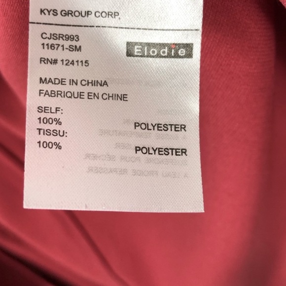 Elodie Drape Front Trench - Picture 5 of 8